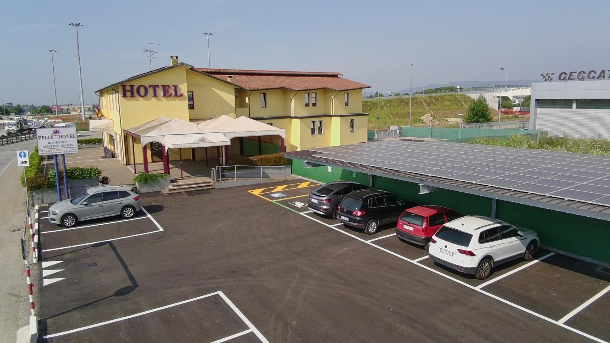 Felix Hotel Montecchio Maggiore Bagian luar foto